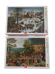 Jigsaw Puzzle Brueghel the Younger: Christ Carrying the Cross